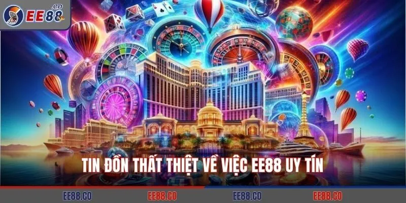 Tin đồn thất thiệt về việc EE88 uy tín