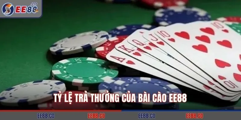 Tỷ lệ trả thưởng của bài cào EE88