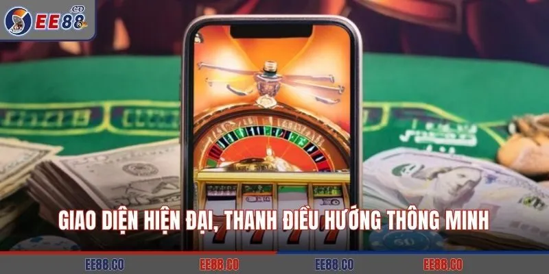 Giao diện hiện đại, thanh điều hướng thông minh