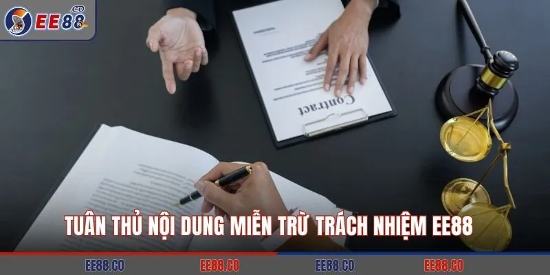 Tuân thủ nội dung miễn trừ trách nhiệm EE88